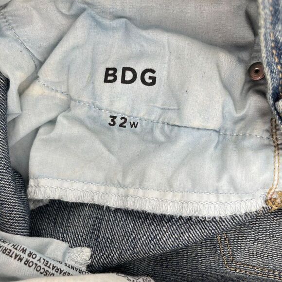 2/$30 Urban Outfitters BDG Distressed Raw Frayed Hem Skinny Ankle Jeans 32 - Picture 7 of 7